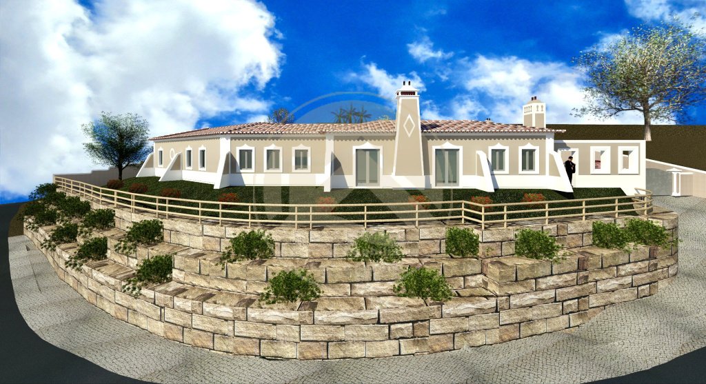 Casa de estilo rústico com piscina e garagem — Foto 5